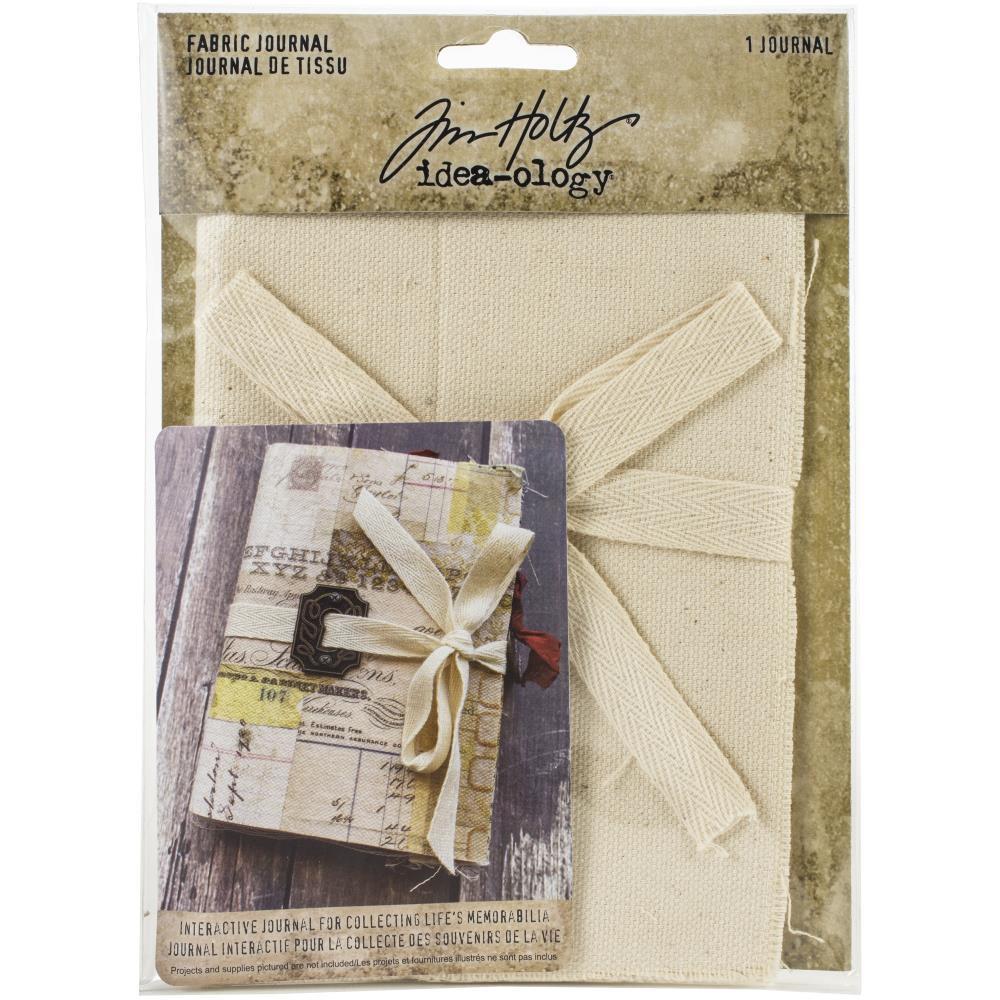 Tim Holtz Idea-ology Fabric Journal 4"x6" (TH94029)-Only One Life Creations
