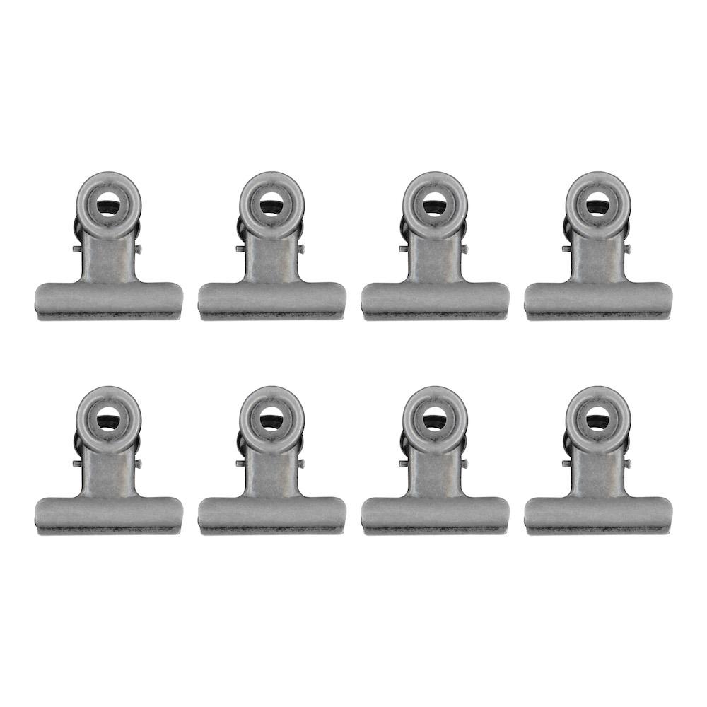 Tim Holtz Idea-ology: Metal Hinge Clip Large 8/Pkg (TH93787)-Only One Life Creations