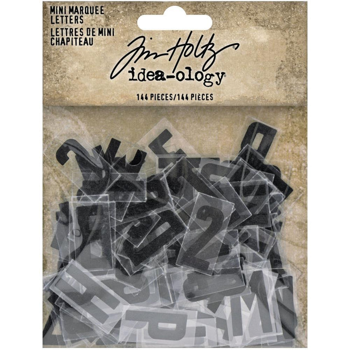 Tim Holtz Idea-Ology Mini Marquee Letters (TH94127)-Only One Life Creations