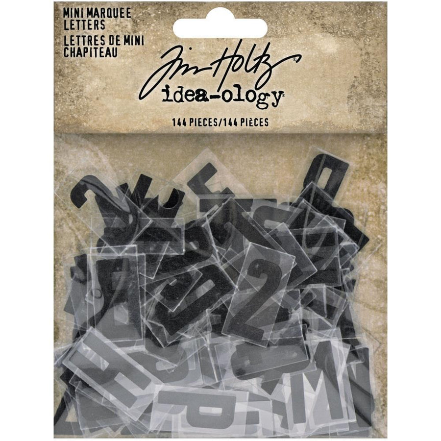 Tim Holtz Idea-Ology Mini Marquee Letters (TH94127)-Only One Life Creations