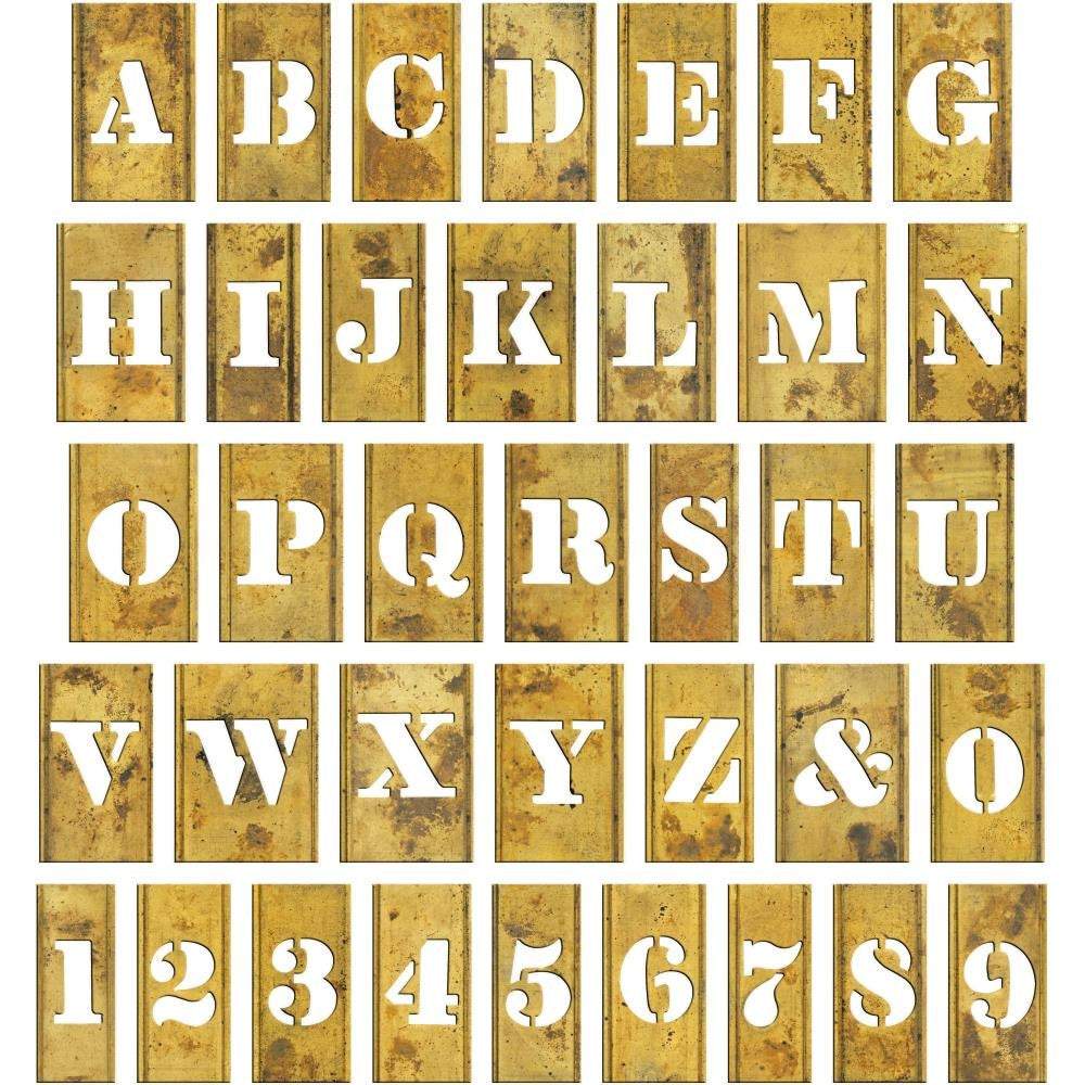Tim Holtz Idea-Ology Stencil Chips (TH93954)-Only One Life Creations