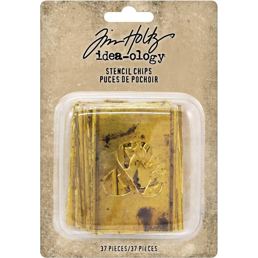 Tim Holtz Idea-Ology Stencil Chips (TH93954)-Only One Life Creations