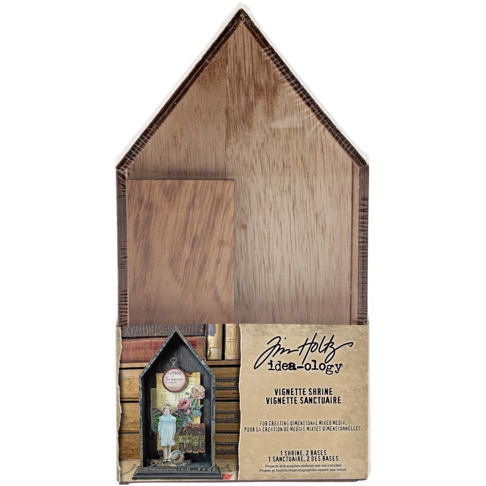 Tim Holtz Idea-ology Vignette Shrine 4.75"x9"x1.5" (TH94034)-Only One Life Creations