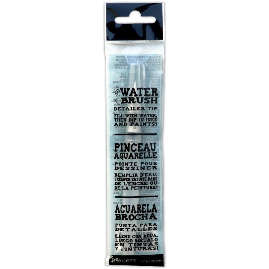 Tim Holtz Water Brush With Detailer Tip (TIP33080)-Only One Life Creations