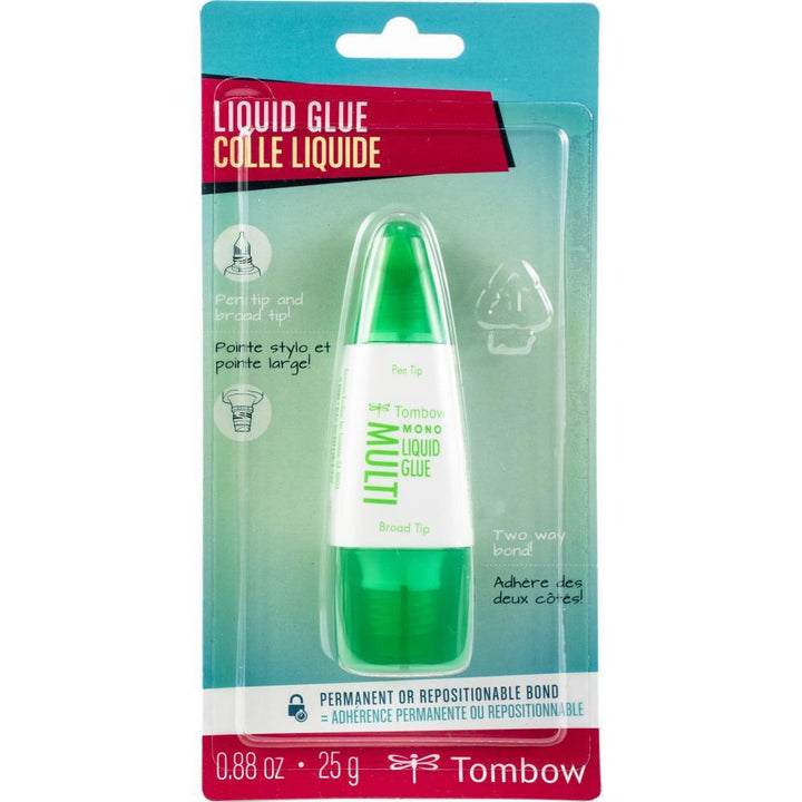 Tombow Mono Multi Liquid Glue, Carded (62191)-Only One Life Creations