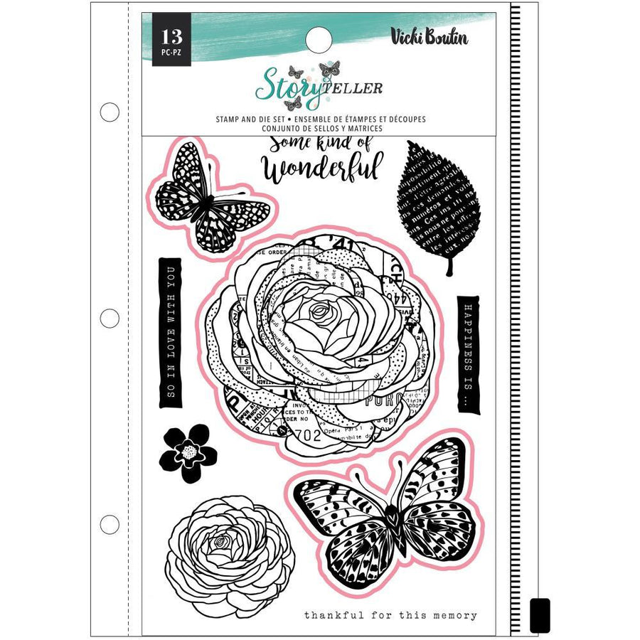 Vicki Boutin Storyteller Clear Stamp: Wonderful (VB001346)-Only One Life Creations