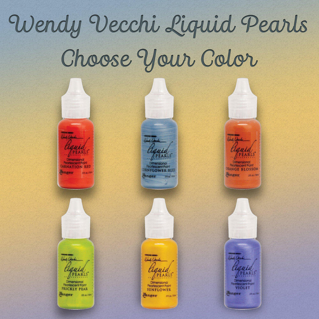 Ranger Ink - Wendy Vecchi - Make Art - Liquid Pearls - Night Sky